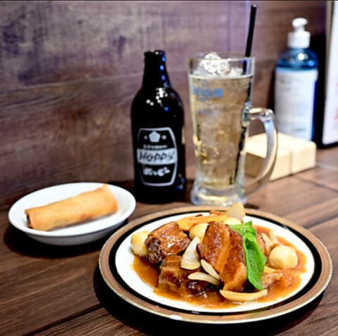 老舗元祖 羽根付餃子 水道橋店