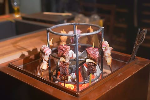 神楽坂 囲炉裏焼肉 祇園