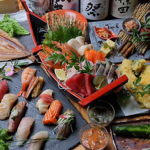 北海道海鮮と鮨酒場 白冨