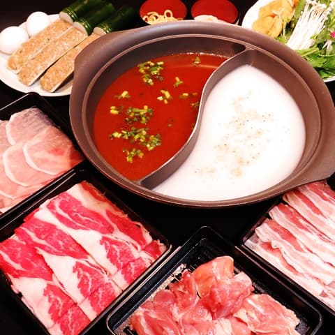 しゃぶ鍋ビュッフェ NS+ エヌエスプラス