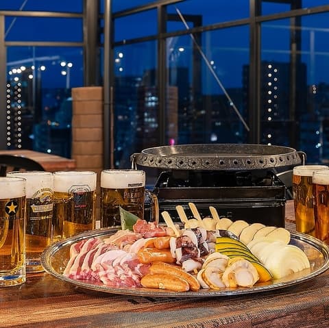 屋上ビアガーデン プラトンビアガーデン