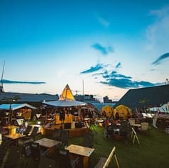 札幌東急屋上ビアガーデン NU AiR THE ROOF TOP of SAPPORO 2