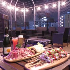 福岡 天神 テラス BBQ HOME 2