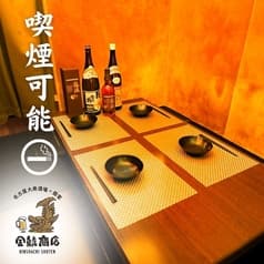 焼き鳥 地鶏 肉汁餃子 もつ鍋 食べ飲み放題 個室居酒屋 金鯱商店 太田川駅前店 2