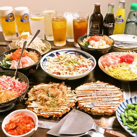 もんじゃ焼き たぬき