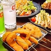 串カツ 酒 あたりめ 3