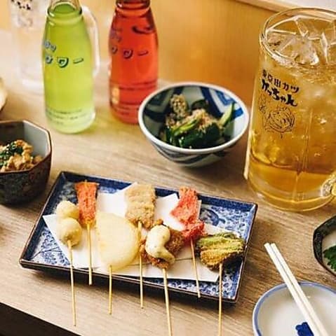 東京串かつ かっちゃん 新宿歌舞伎町レッドのれん街