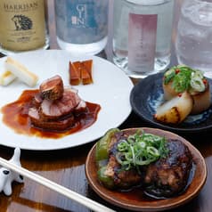 ジンと小皿 蒸留屋 2