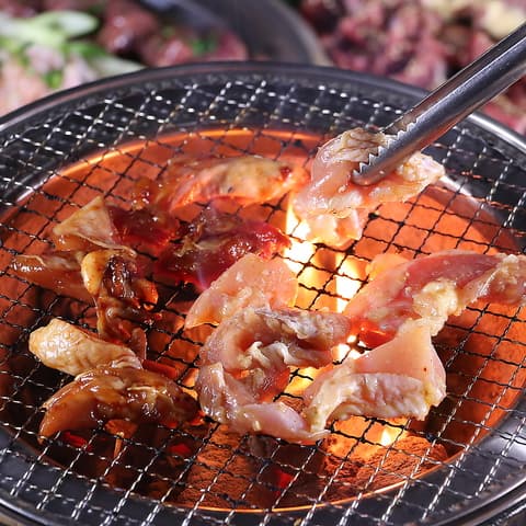 七輪鳥焼肉 ますらお 大分県別府市