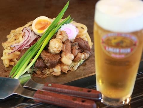 河本式ホルモン鉄板弐号