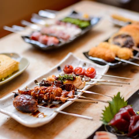 備長炭火焼き鳥 串揚げ くしや あんてて
