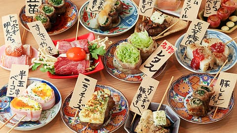 博多野菜巻きと焼鳥 マキノマキ