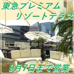 東急ビアガーデン2階テラス プレミアムリゾート 2