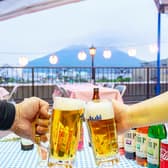 アクアガーデンホテル福丸 展望ビアガーデン ビアホール 3