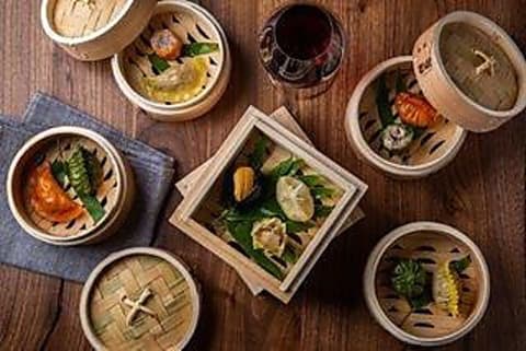 スチーム Dim sum&Wine