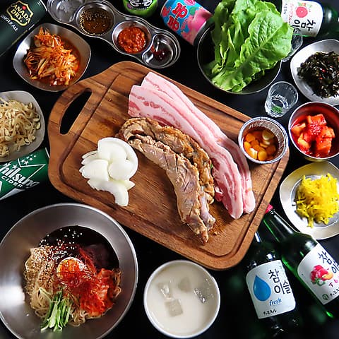 【韓国料理】シガン生サムギョプサル専門店　今池