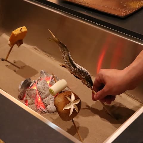 囲炉裏ながつき