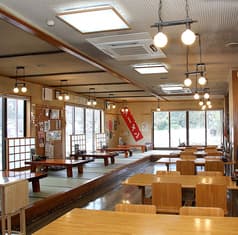 朝日みどりの里 食堂 2