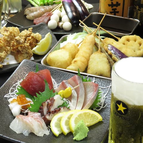 串かつ うおてる 桃谷店