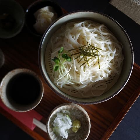 白石温麺 つりがね庵