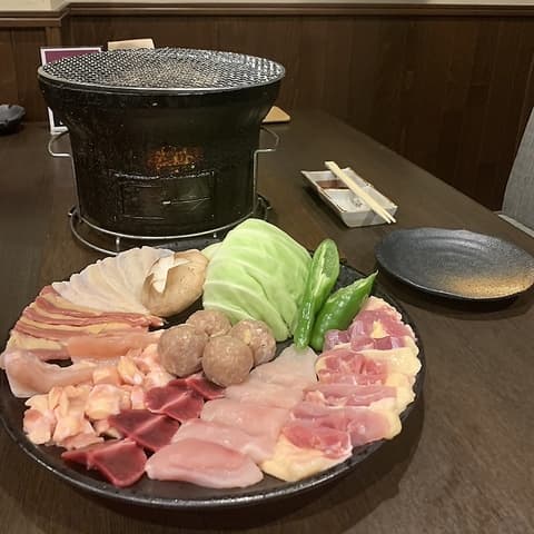 九州地鶏 七輪網焼 田しま