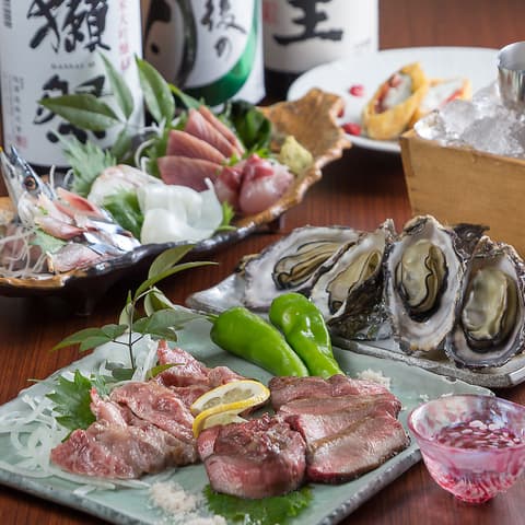 活魚と旨い肉　わが家