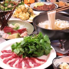 久留米うどん 焚き火焼 にくらしか 2