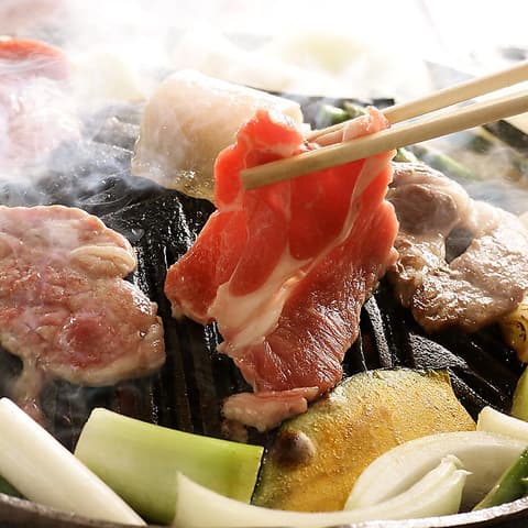 夜空のジンギスカン すすきの店 交差点前