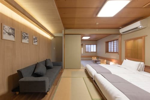 R1.東京新宿中心地.広々とした和風モダン部屋/民泊