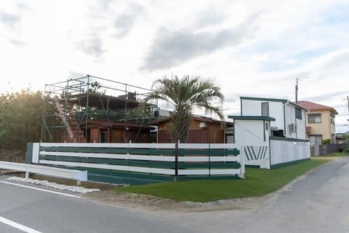 九十九里で一番海に近い宿!無料バーベキュー&カラオケ完備!外暖房パラソルヒーター付き! ^