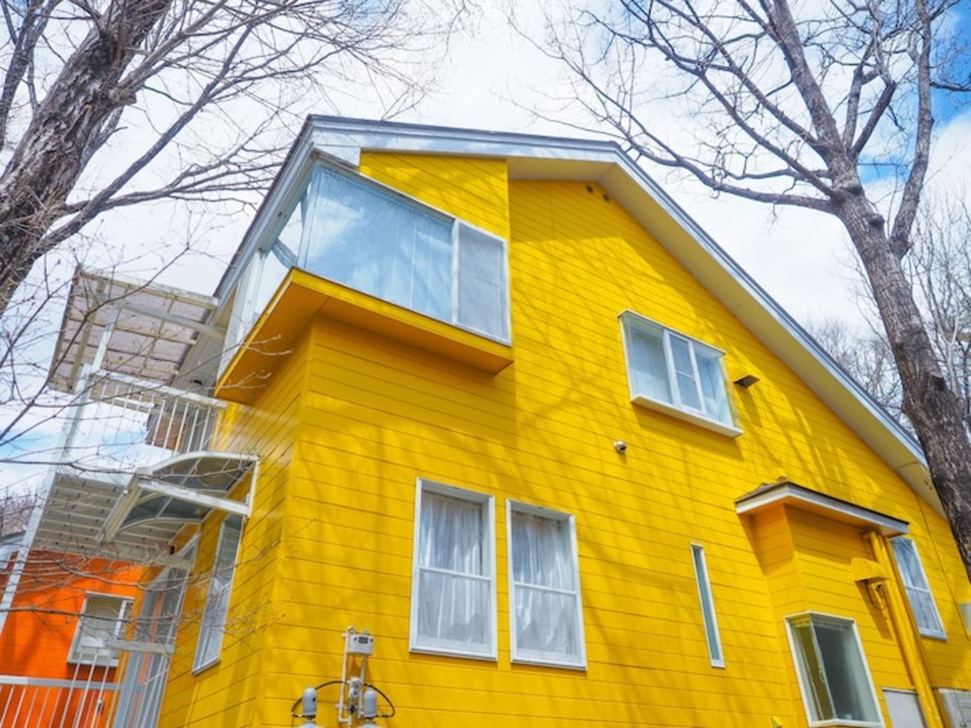 アメリカン・パステルカラー。おとぎの家。ハイランドパーク至近。/民泊