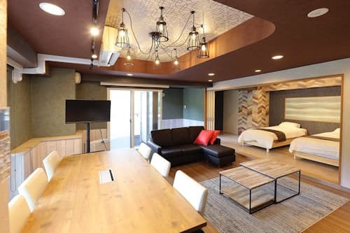 札幌定山渓天然温泉大浴場付Max8人'MOLIN201'-札幌国際スキー場まで20分-/民泊