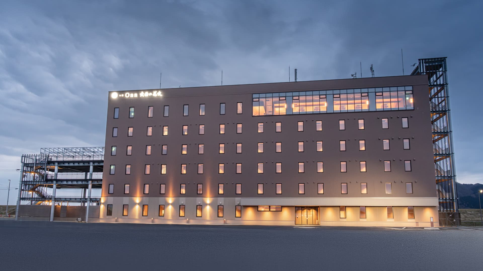 お宿Onn 大曲の花火