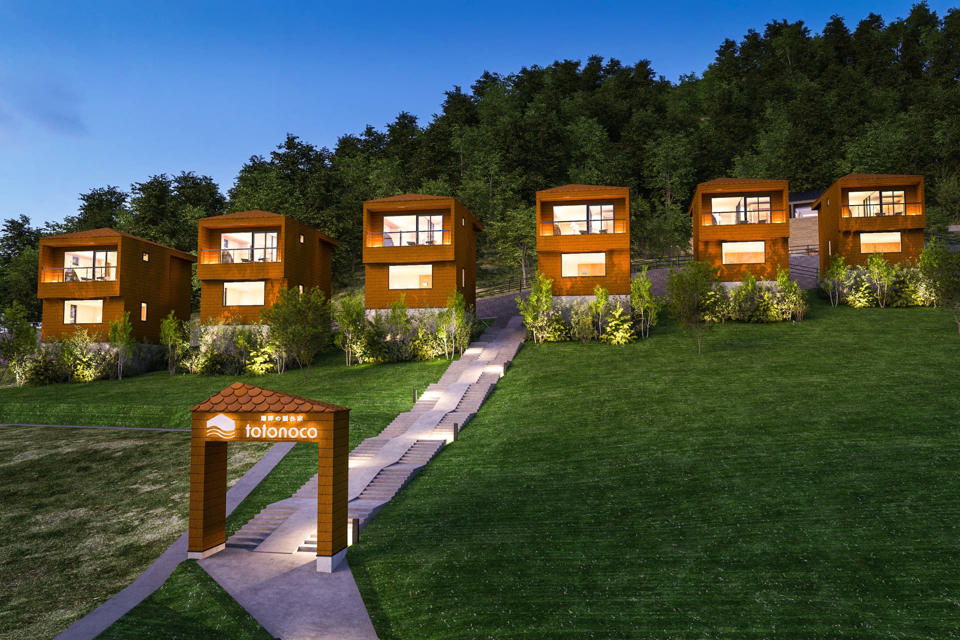 totonoco 湖畔の隠れ家