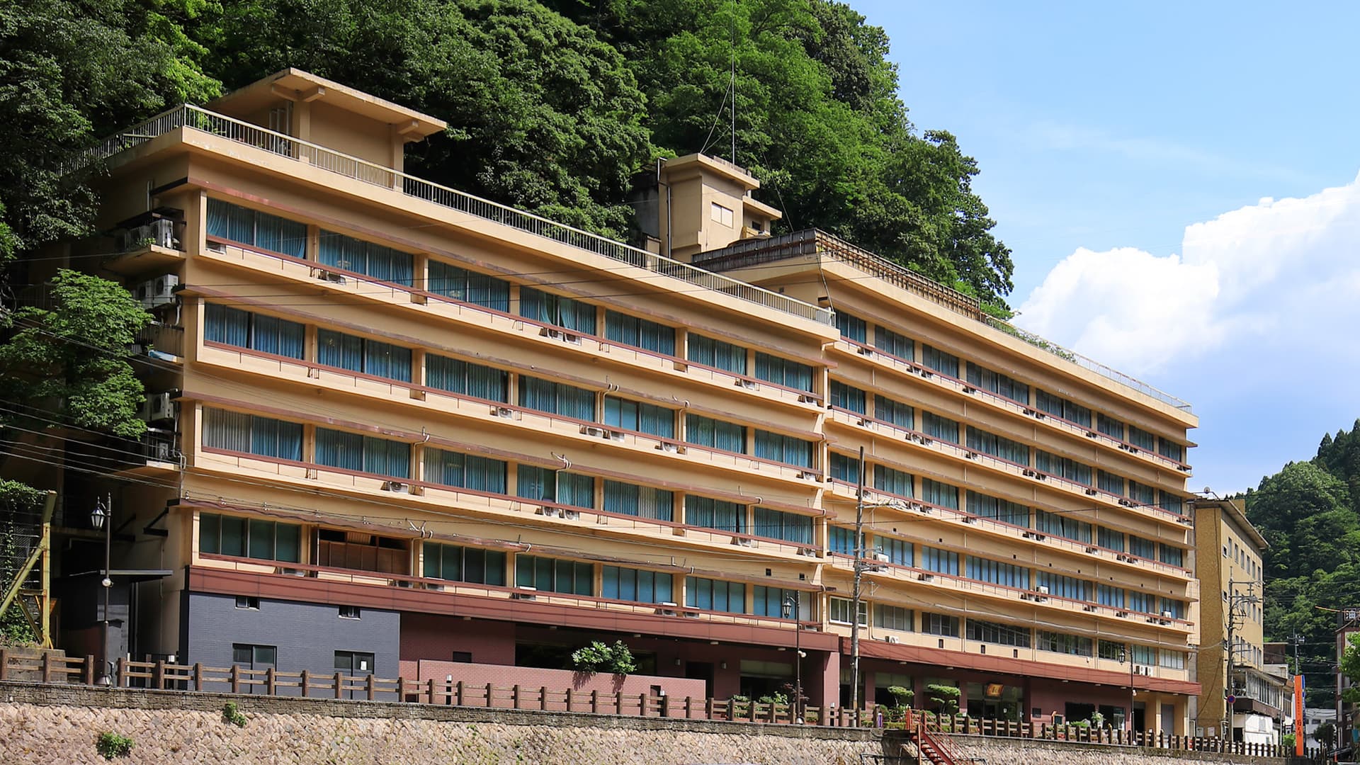 湯原温泉 湯原国際観光ホテル 菊之湯