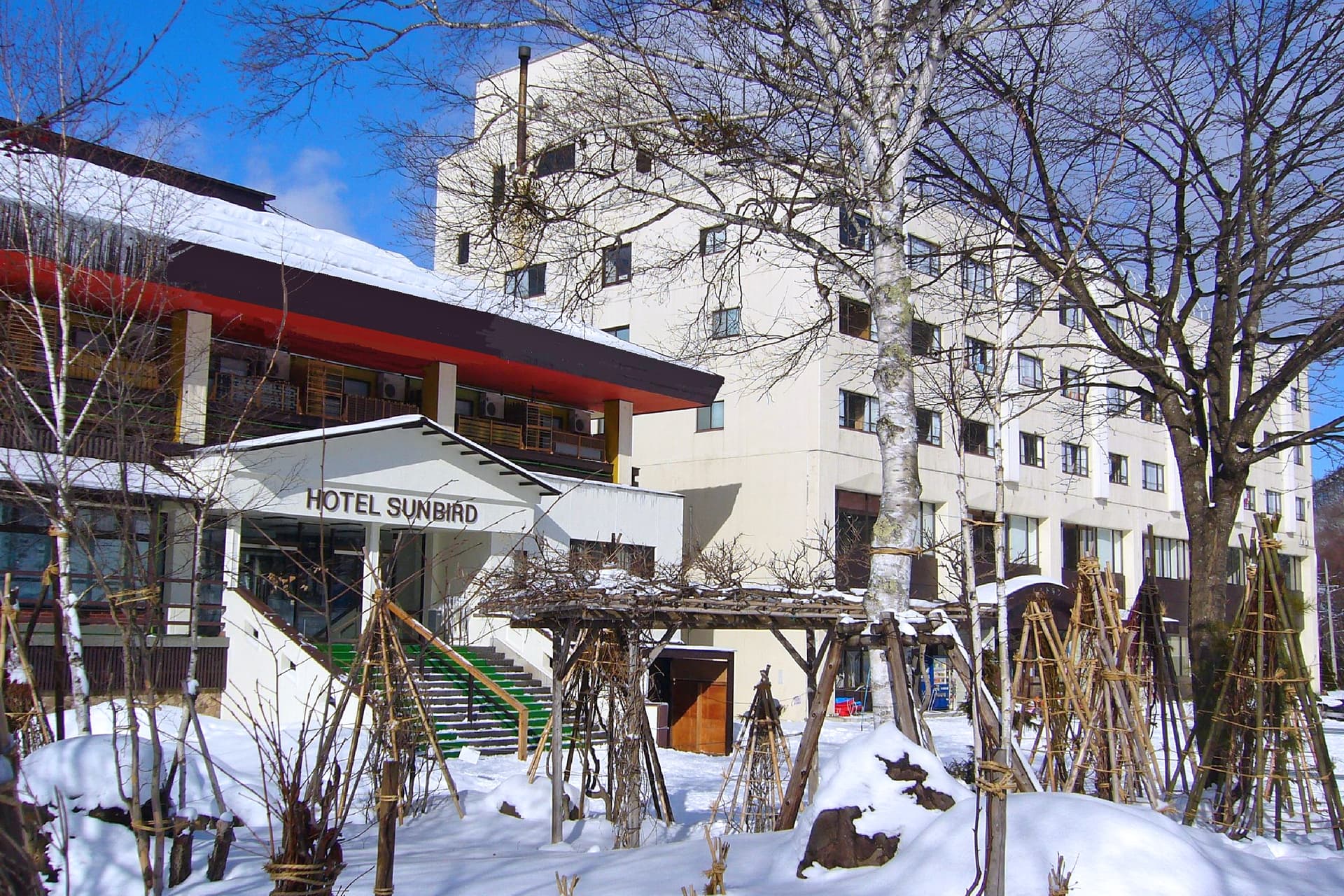 11種類の貸切露天風呂 水上高原/奥利根温泉 ホテルサンバード