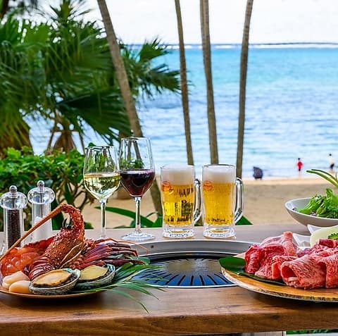 タイガービーチカフェ ホテルモントレ沖縄