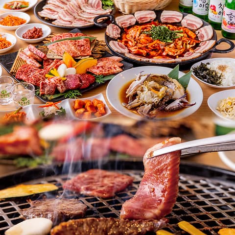 焼肉・韓国料理KollaBo×マンジョ&ソベッチャカンジャンケジャンBASEGATE横浜関内店