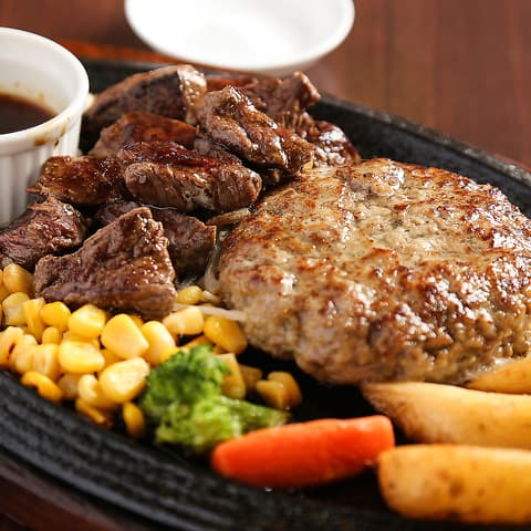 ハンバーグ ステーキ 宮崎亭