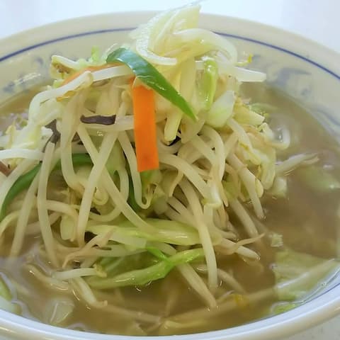 野菜たっぷりタンメンの店大久保