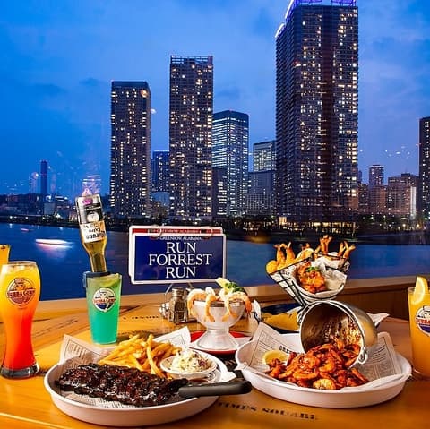 ババガンプシュリンプ 豊洲