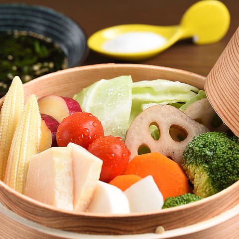 大和野菜とせいろ蒸し すみか