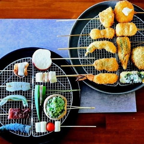 串揚げ料理店 紫雲