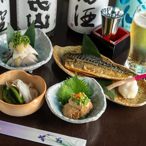 肴 めし 酒 炭薫