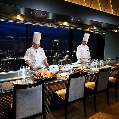 ホテルモントレ グラスミア大阪 鉄板焼 神戸