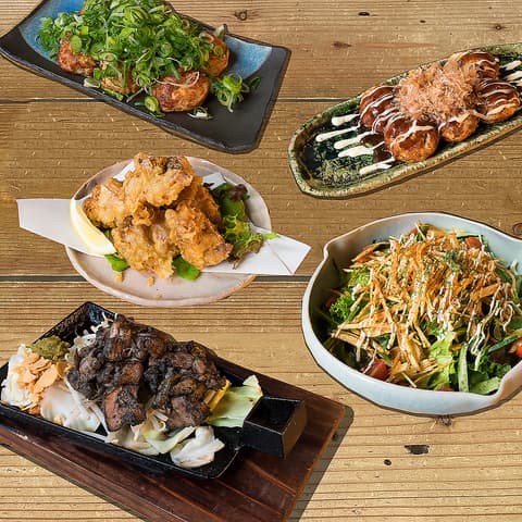 蛸焼き 炭火 満家