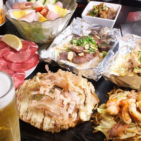 鉄板焼き お好み焼き てこいっぽん