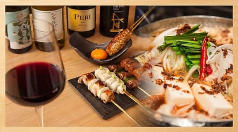 焼き鳥とワイン くろえもん 若葉