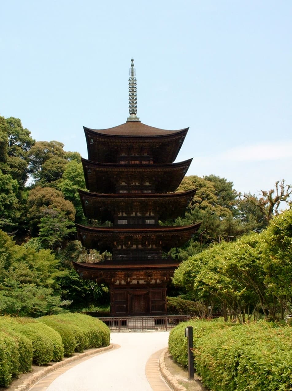 山口 瑠璃光寺五重塔